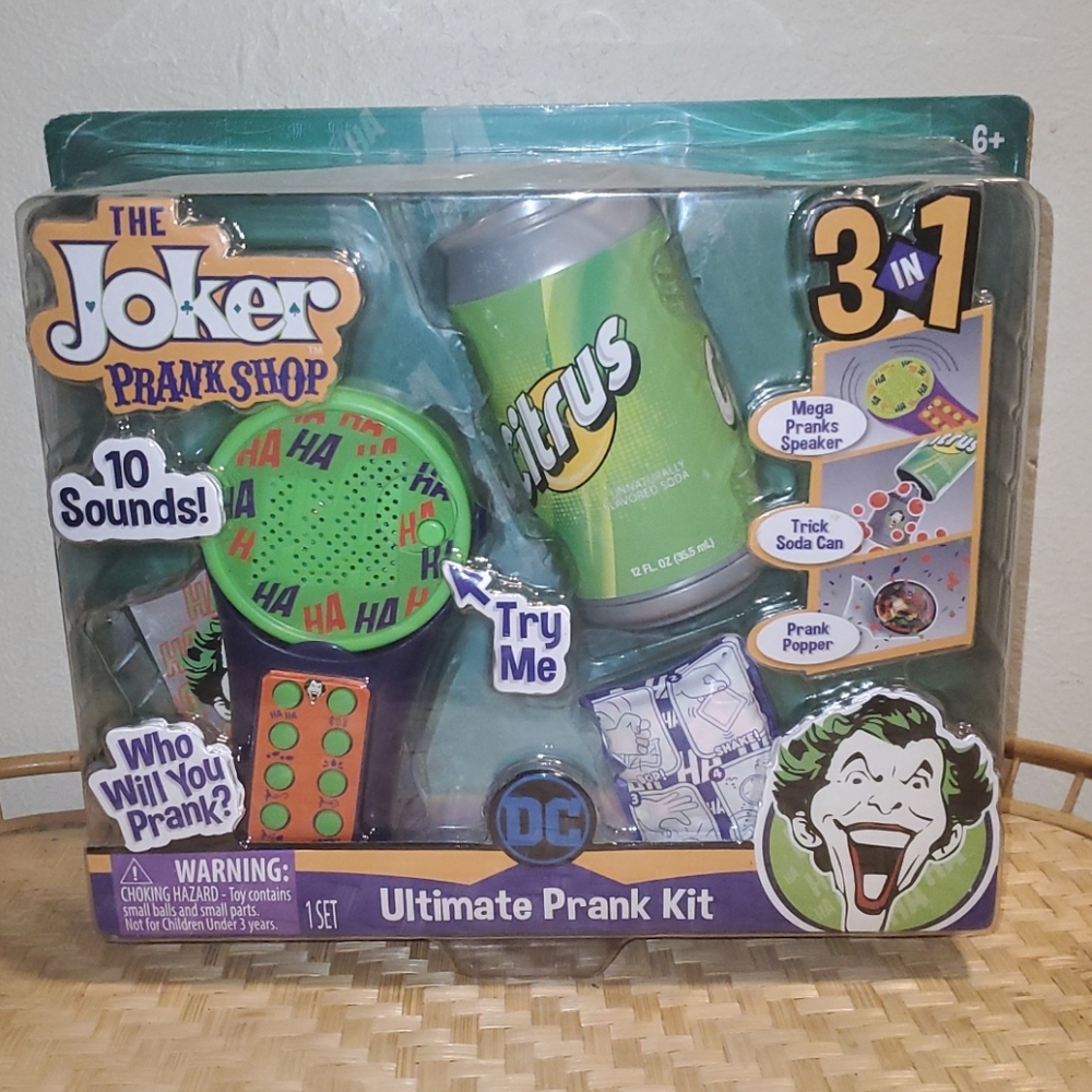 The joker prank set.